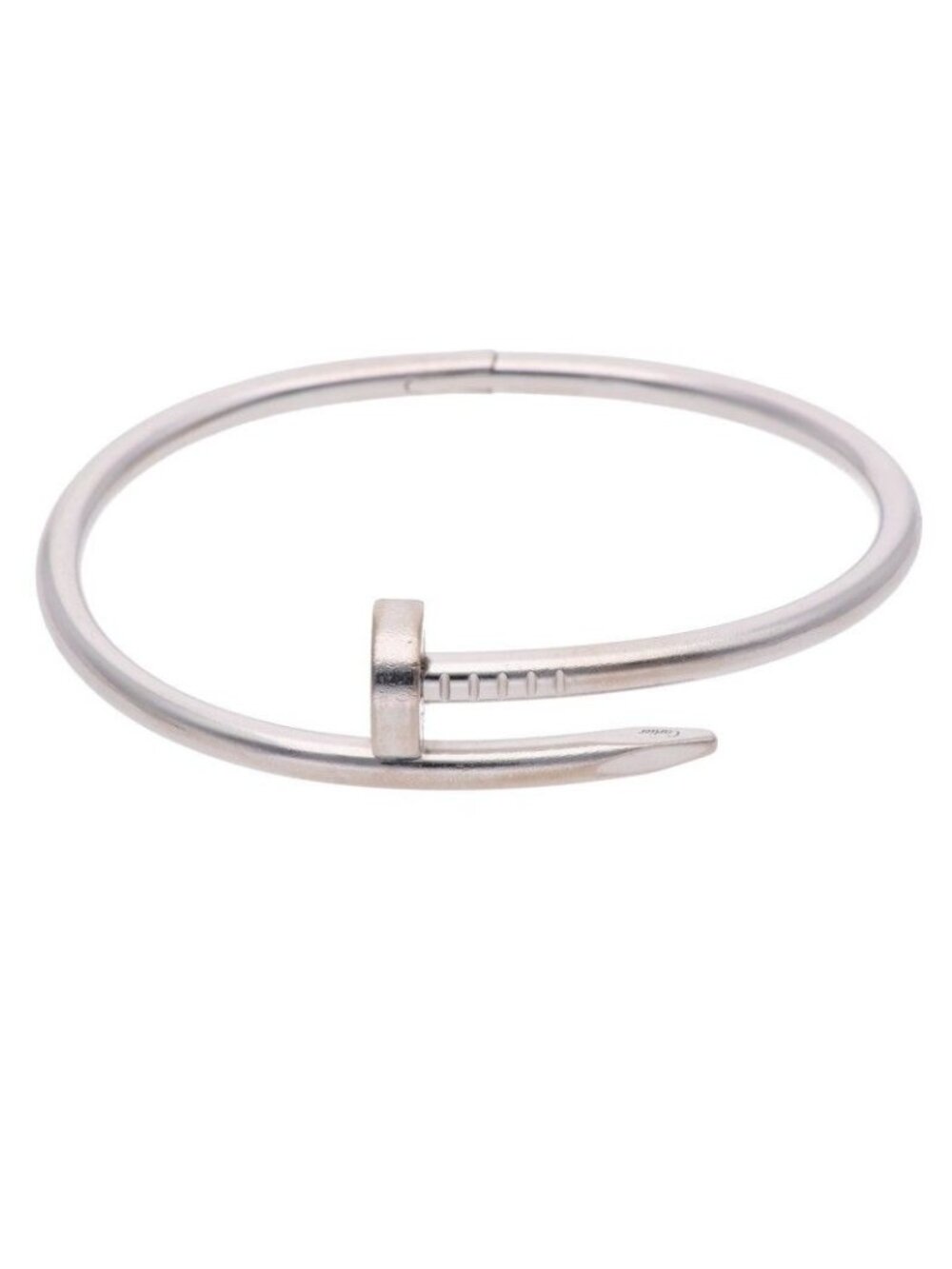 Cartier Juste un Clou Bracelet 18k White Gold 17